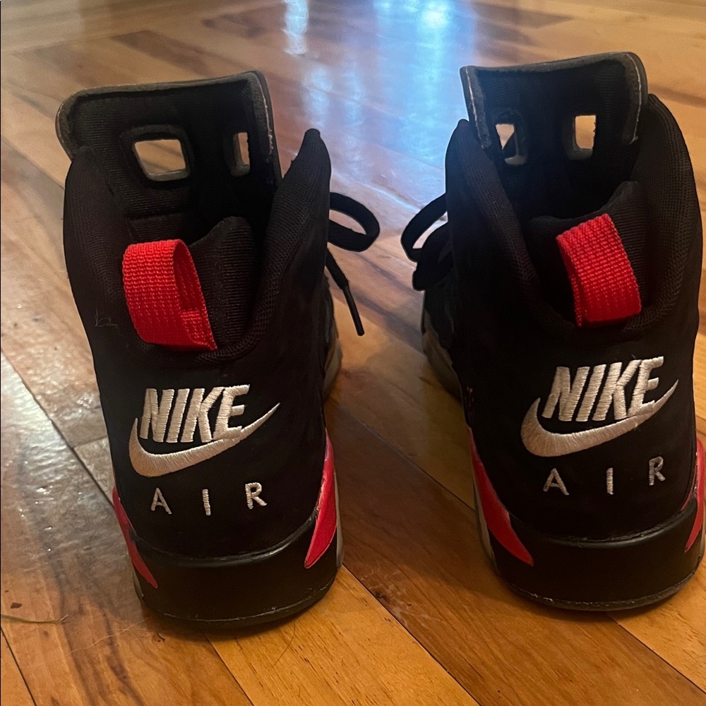 Jordan Big Kid's Jumpman MVP Black/University Red-White